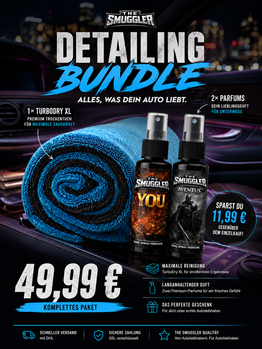 Detailing Bundle – TurboDry XL + 2 Premium-Düfte